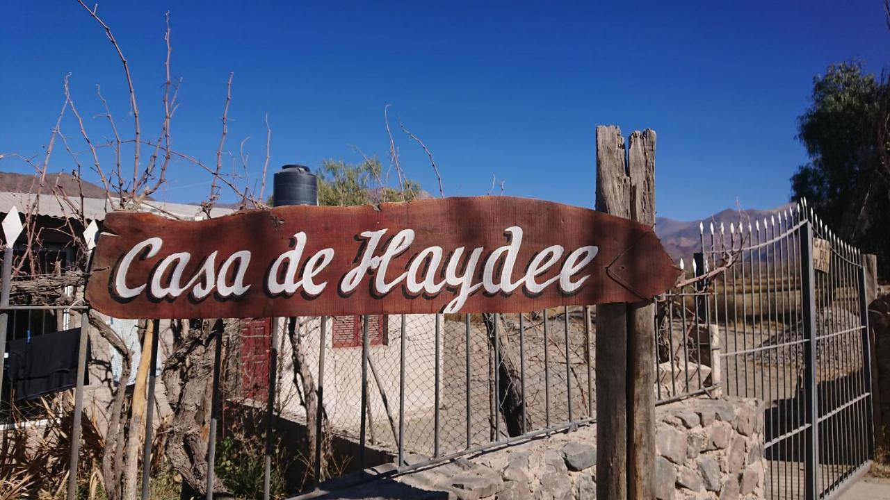 Casa De Haydee Lejlighed Cachí Eksteriør billede